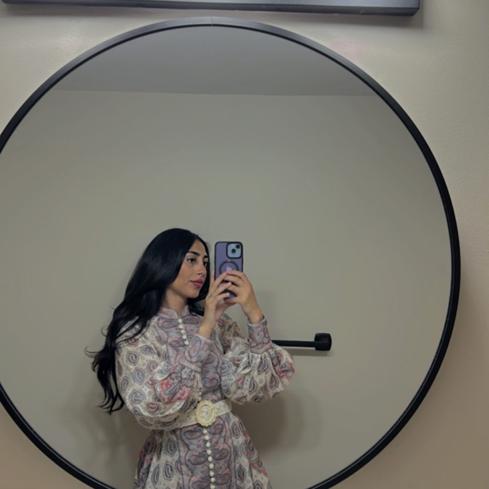 Zimmermann vitali paisley minidress